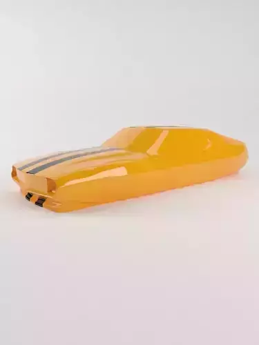 The silhouette of the car 1971 AMC Javelin AMX