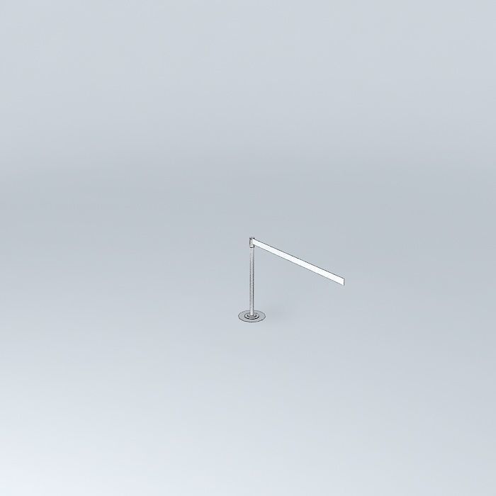 Simplified Dynamic Stanchion Free 3D model_4