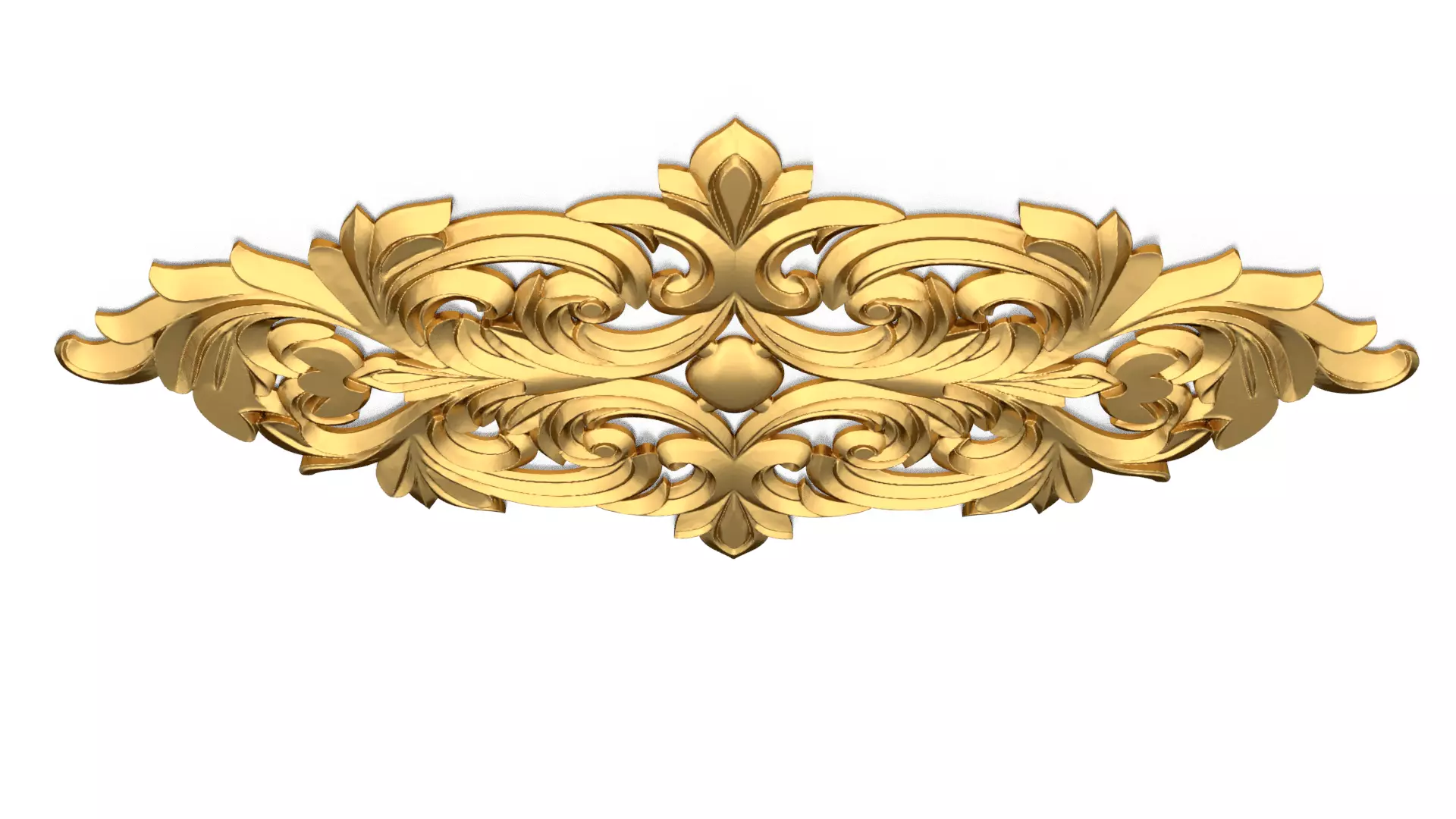 carved classic decorative ornament cnc 3d printing stl 40 3D model_2