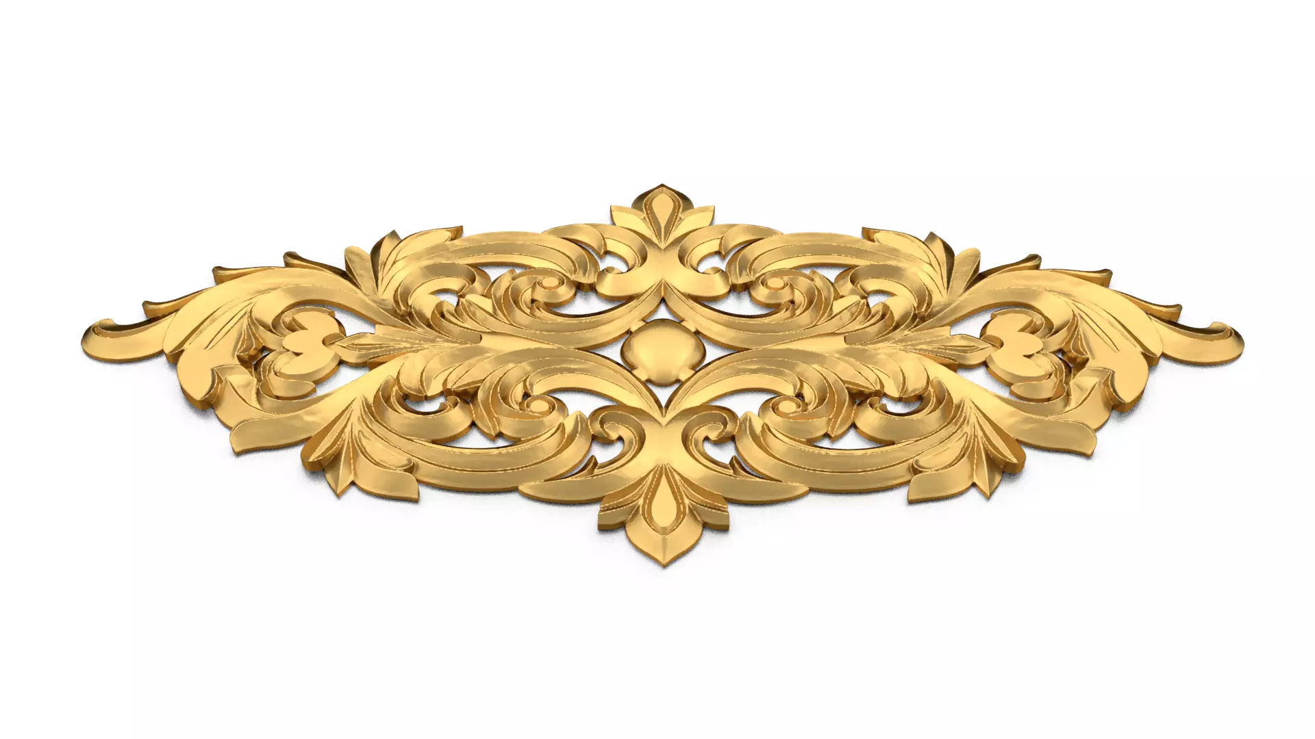 carved classic decorative ornament cnc 3d printing stl 40 3D model_1