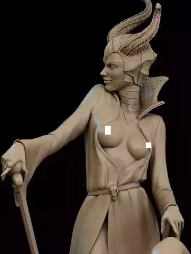 Maleficent NSFW 3D Print