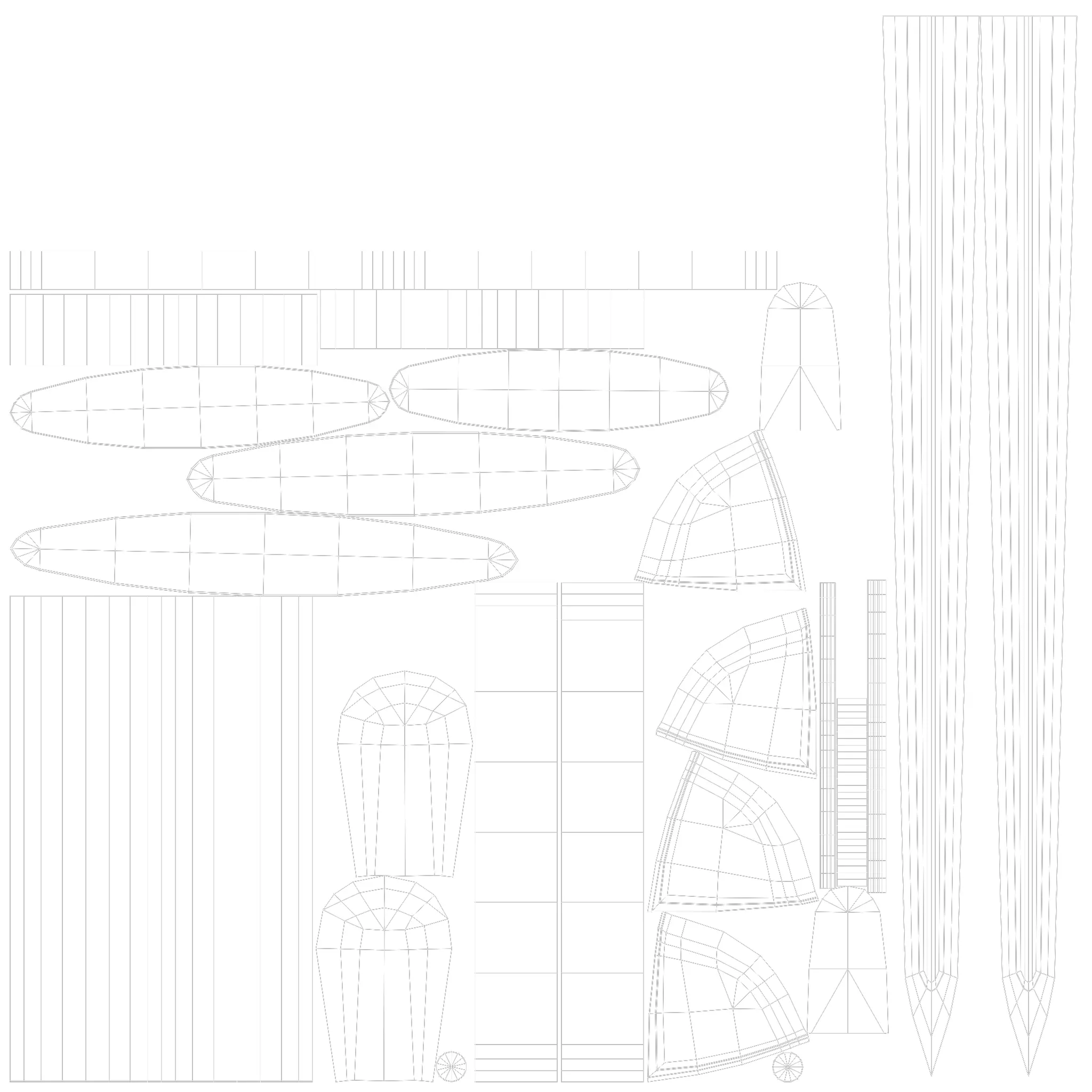 Medieval Battle Sword Weapon Low-poly 3D model_5