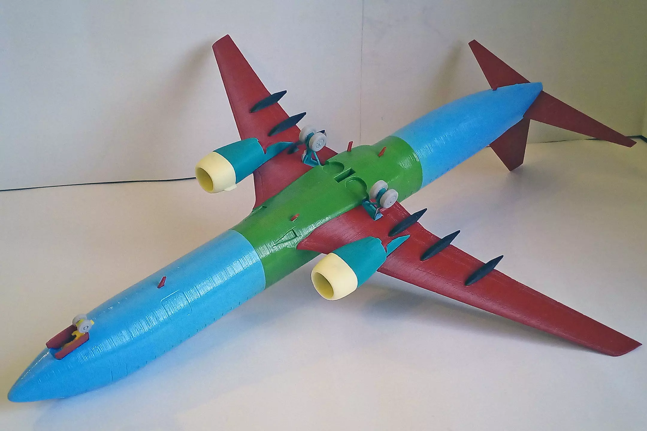 171211 Model kit Boeing 737-900 no Winglet Down 3D print model_9