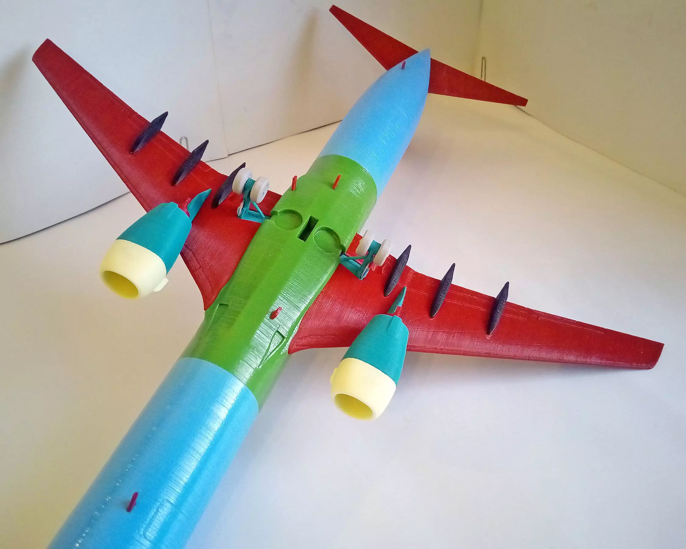 171211 Model kit Boeing 737-900 no Winglet Down 3D print model_11