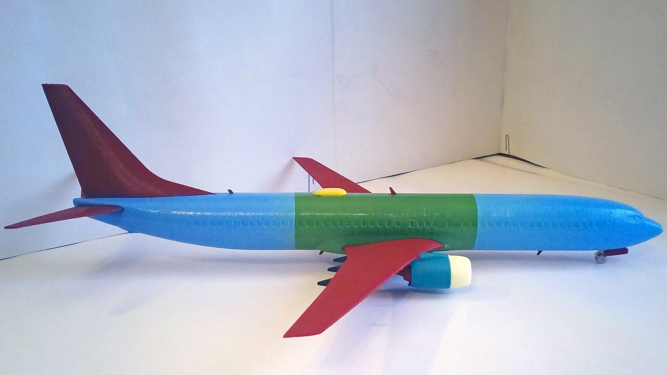 171211 Model kit Boeing 737-900 no Winglet Down 3D print model_6