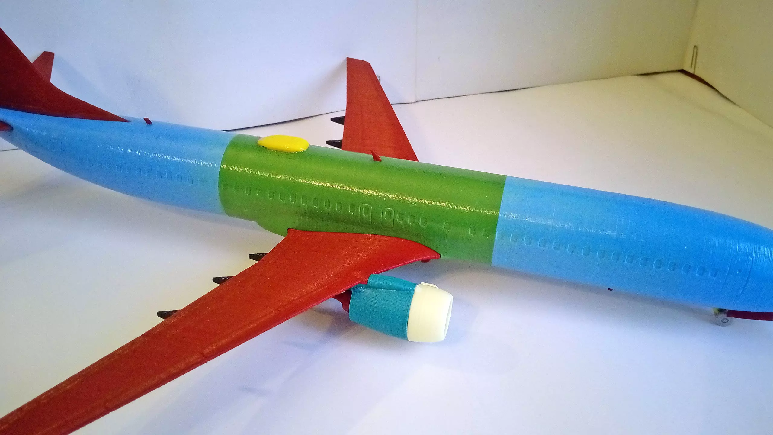 171211 Model kit Boeing 737-900 no Winglet Down 3D print model_7