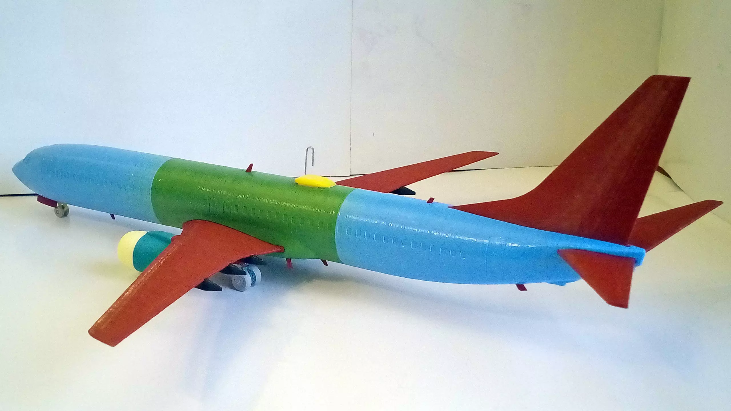 171211 Model kit Boeing 737-900 no Winglet Down 3D print model_3