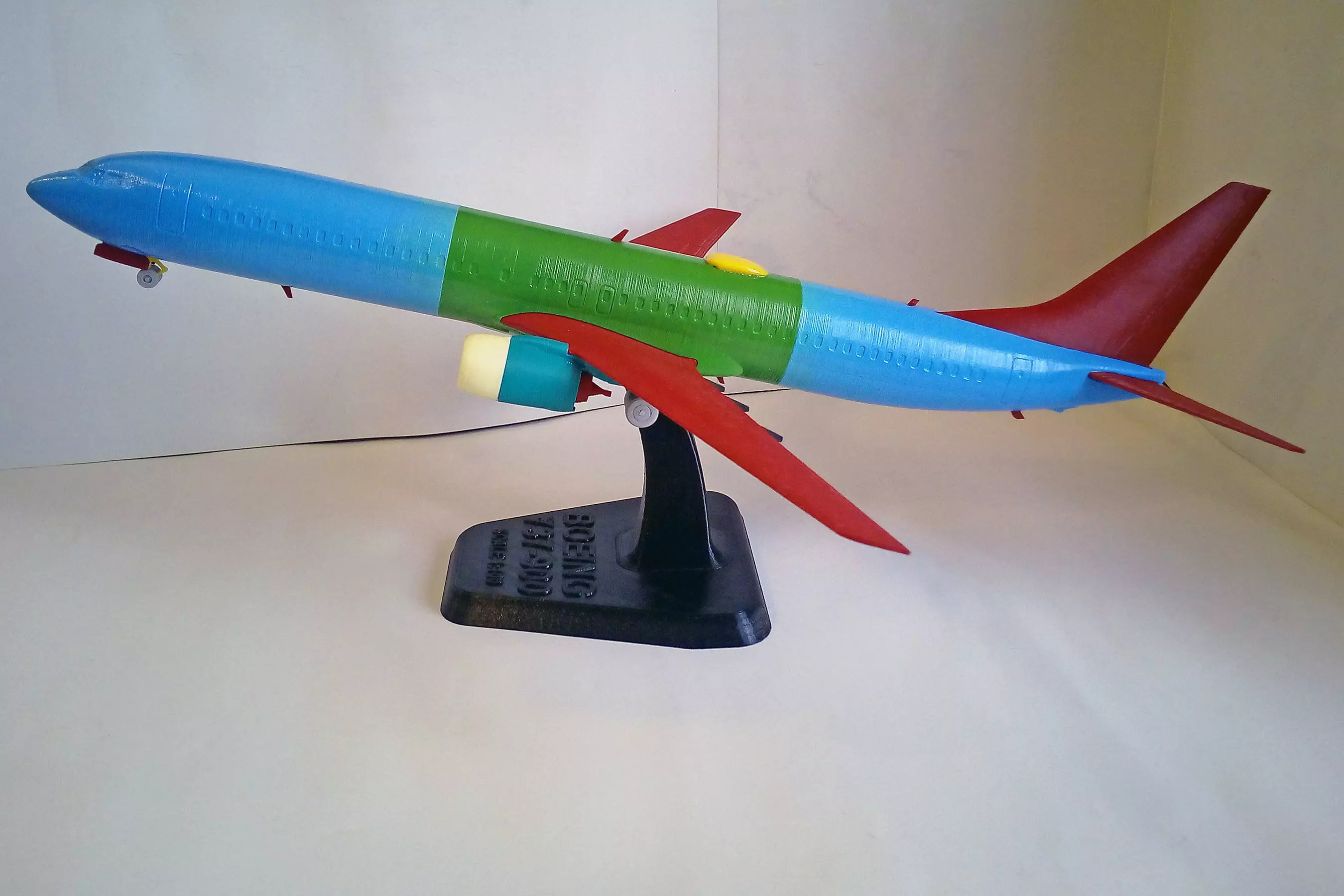 171211 Model kit Boeing 737-900 no Winglet Down 3D print model_14