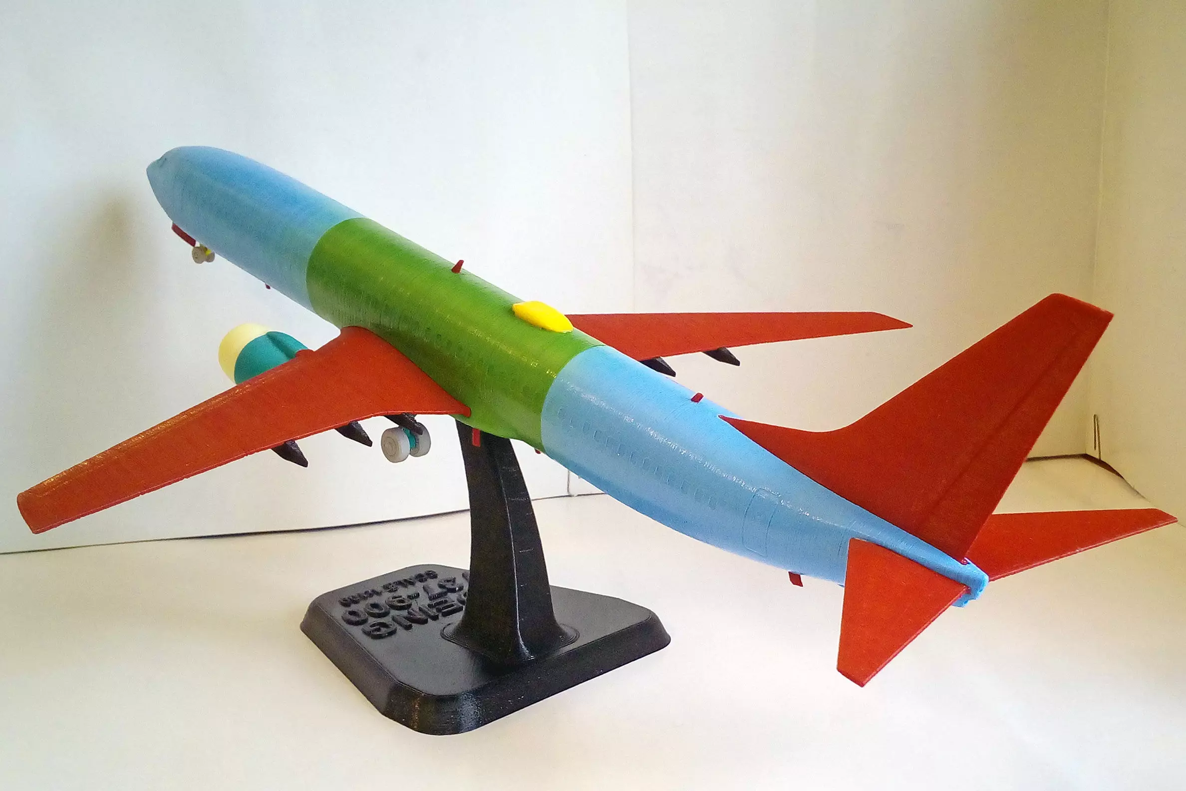 171211 Model kit Boeing 737-900 no Winglet Down 3D print model_13