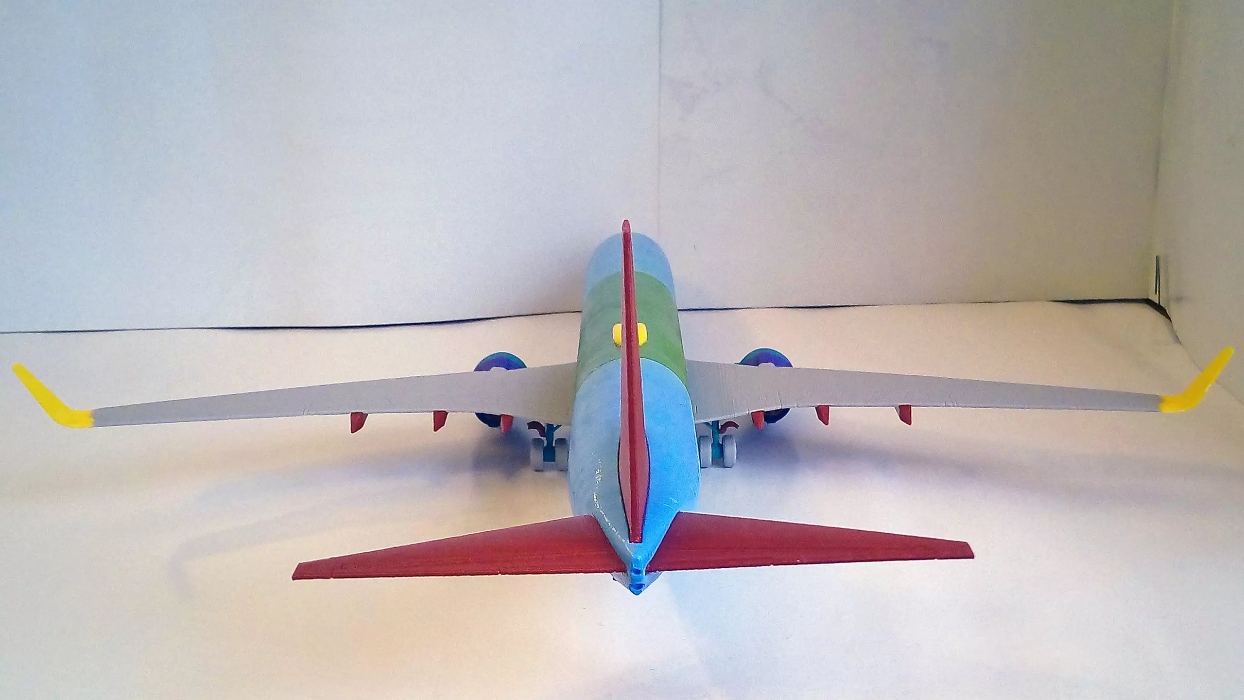 171213 Model kit Boeing 737-900 Sharklet Down 3D print model_5