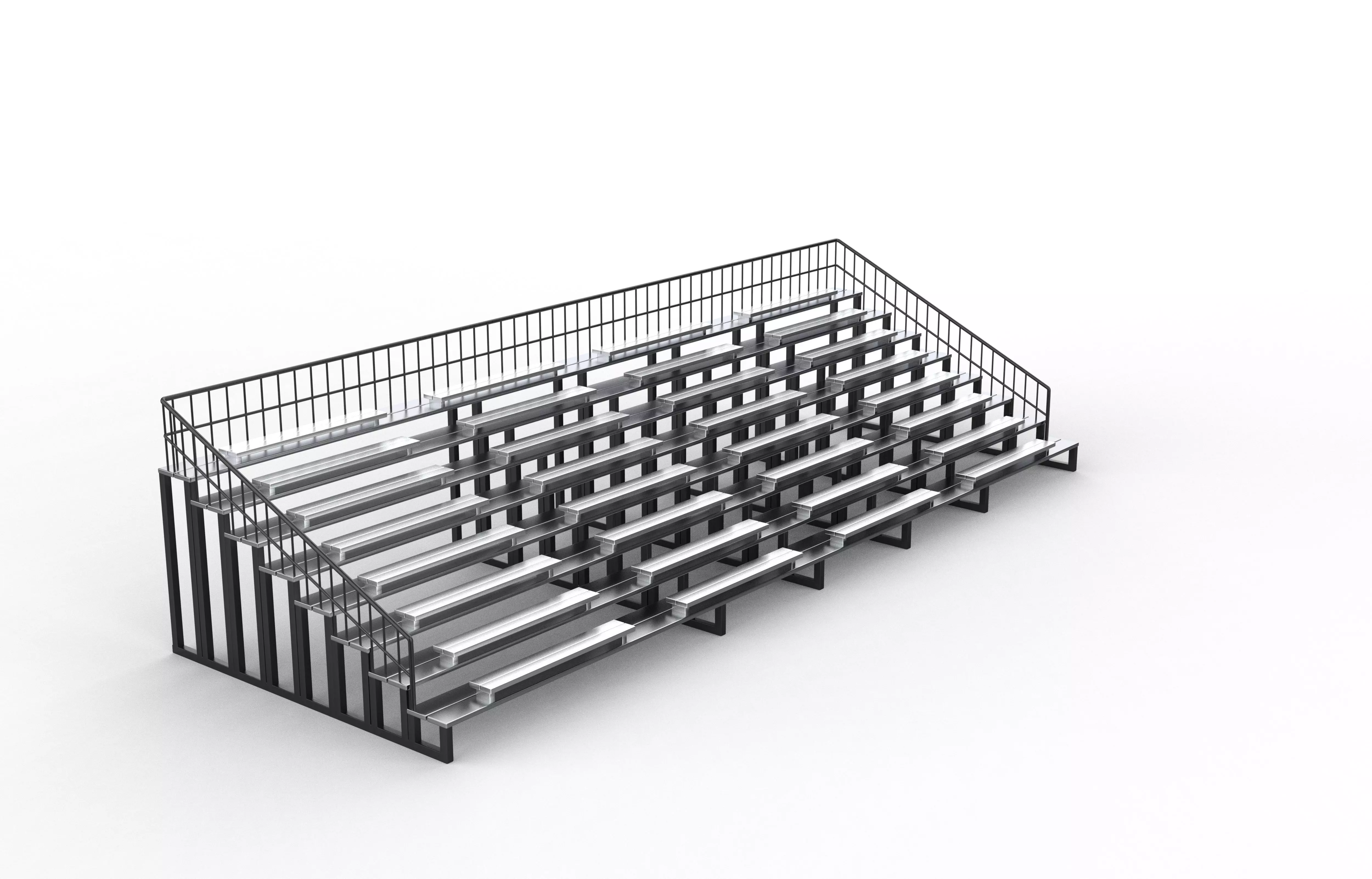 Grandstand chair  3D model_11