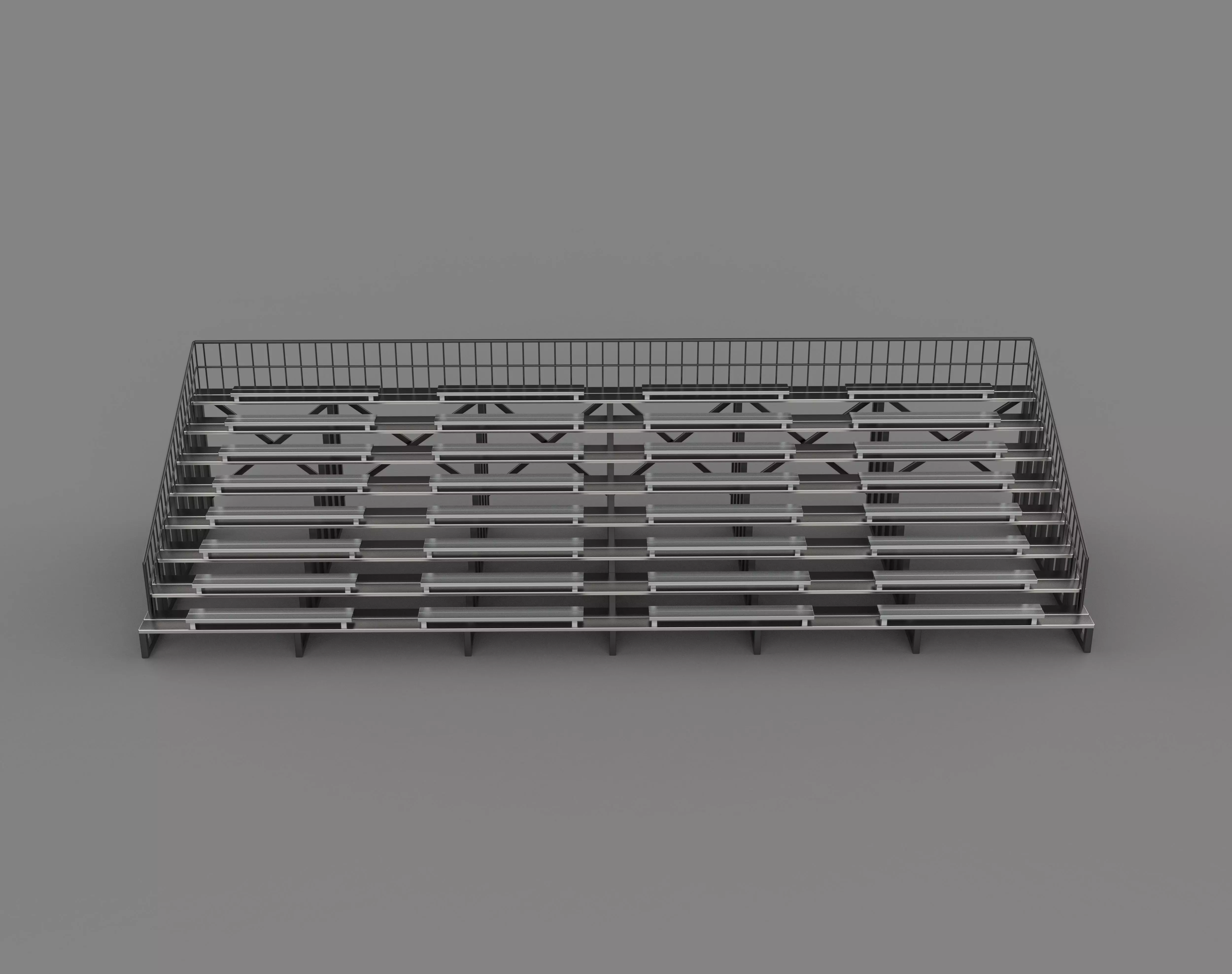 Grandstand chair  3D model_16