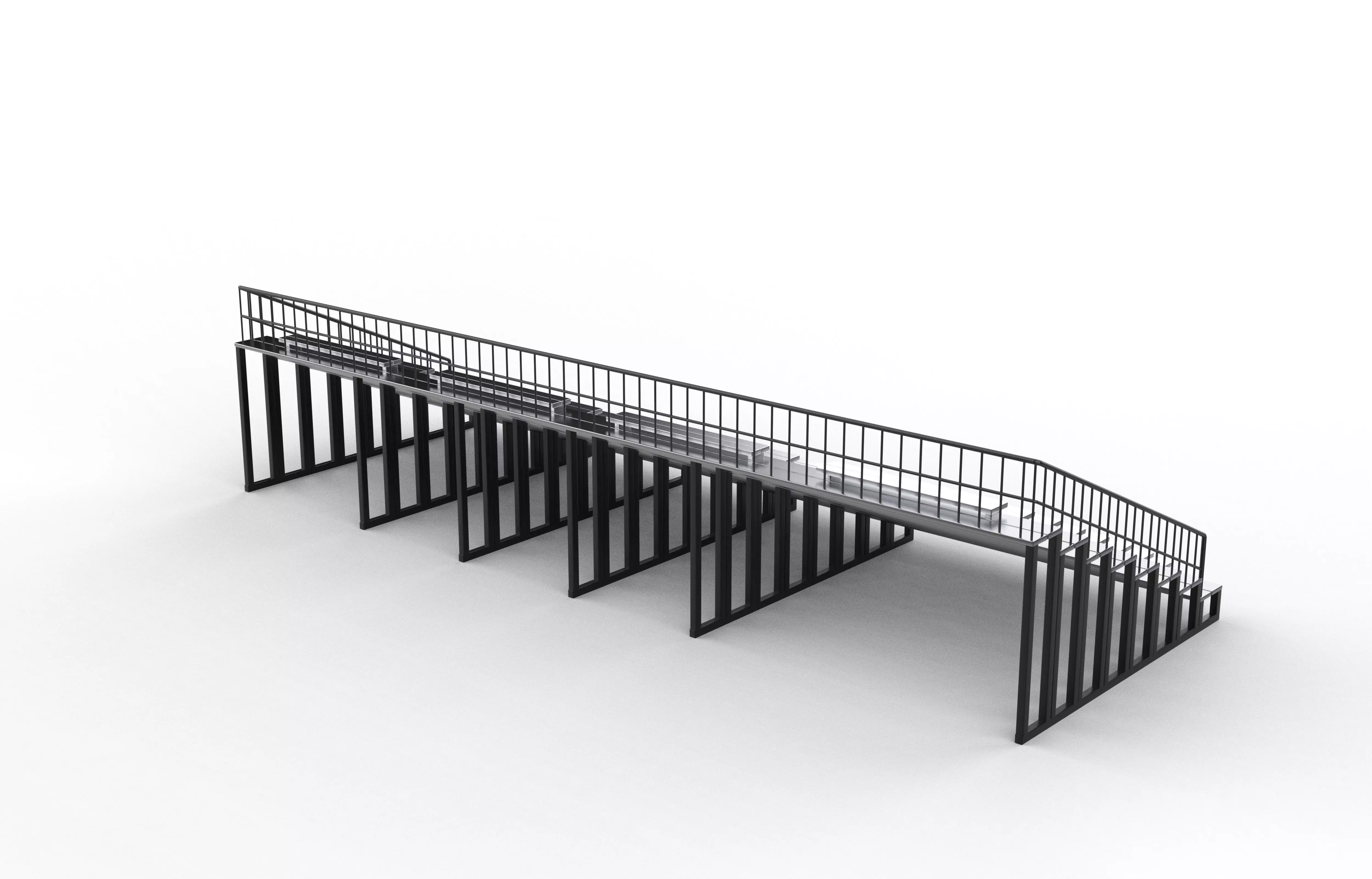 Grandstand chair  3D model_10