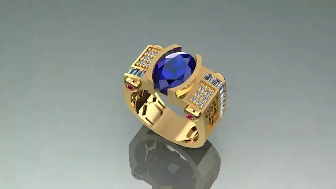 Ring jewelry - Crest 