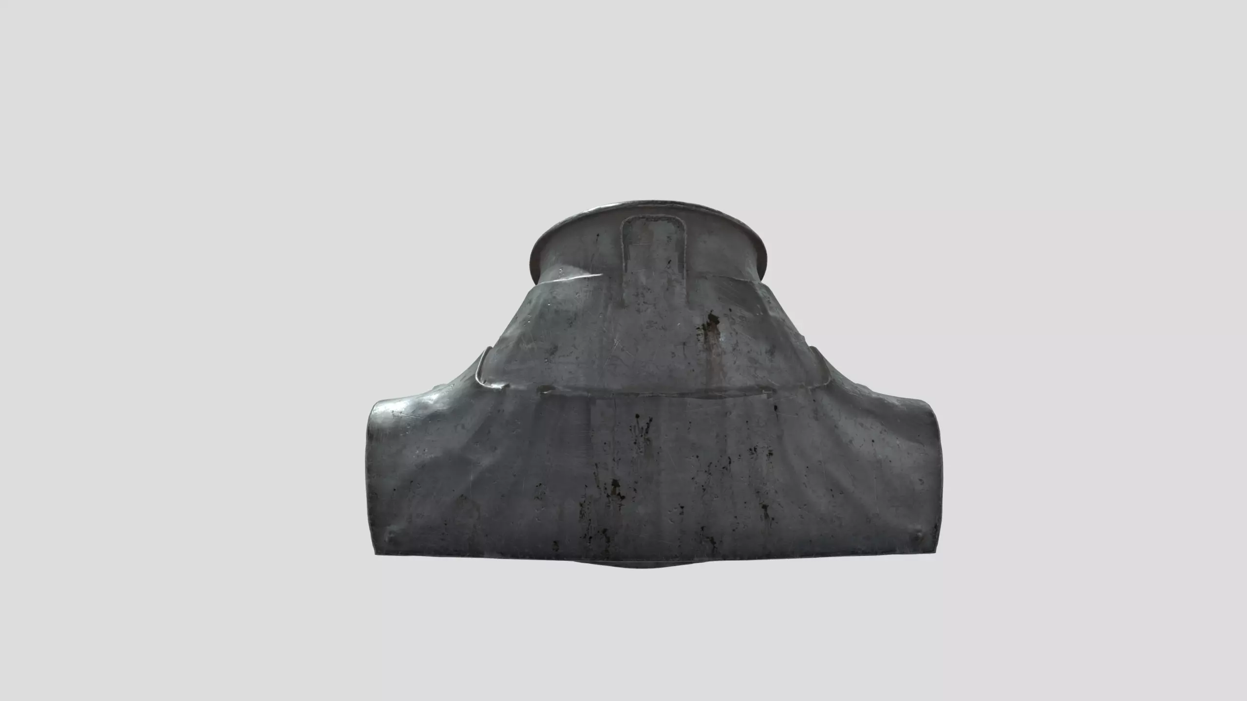 Ancient Round Shield 3D model_4