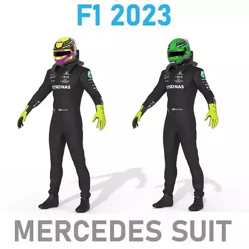 F1 Mercedes Amg Suit 2023 