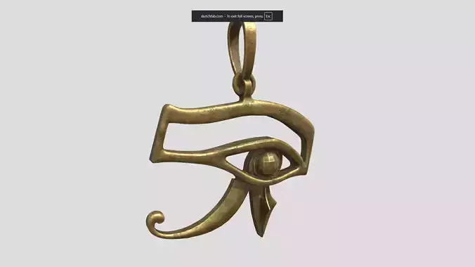 Decorative Golden Eye