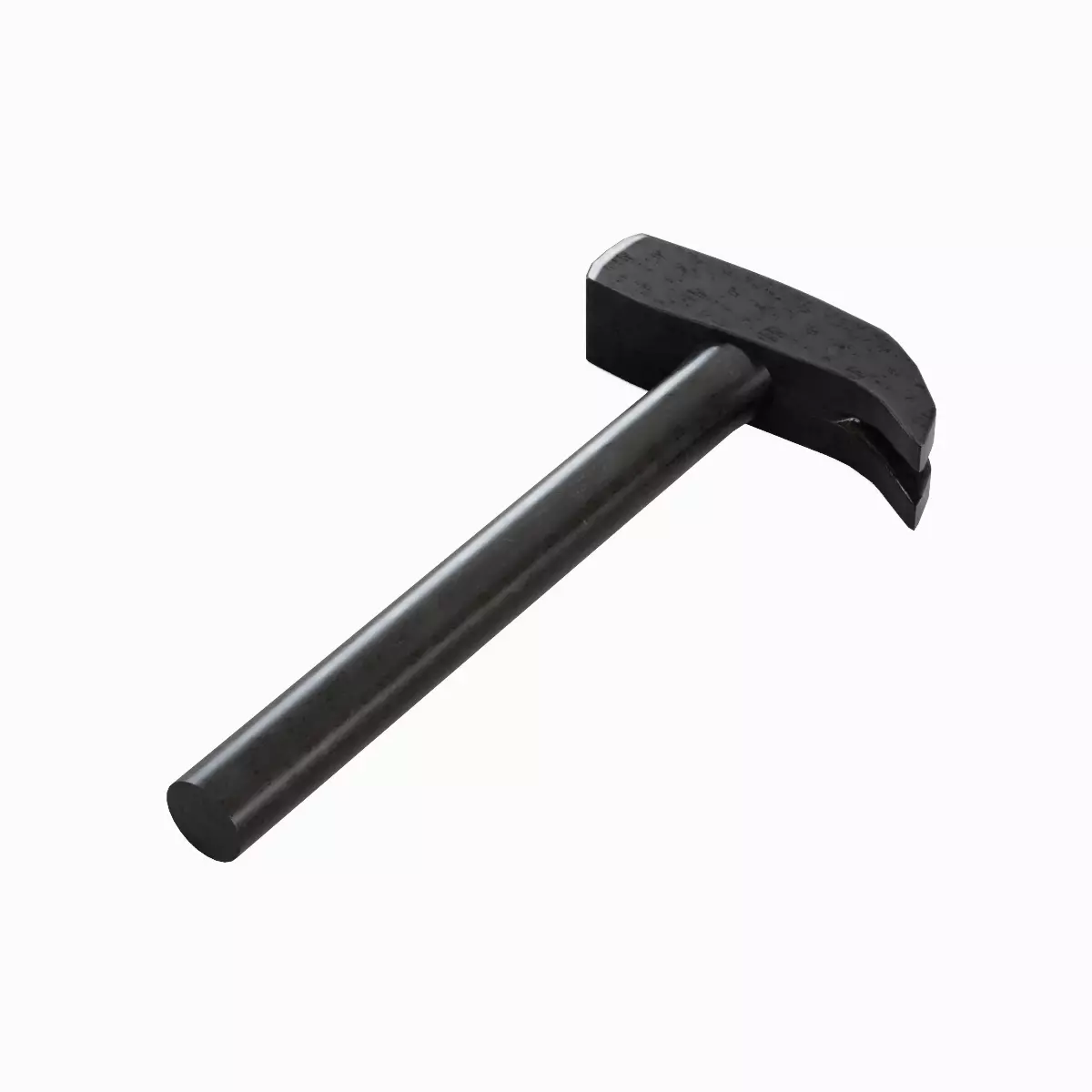 Iron Hammer 03 Low-poly 3D model_1