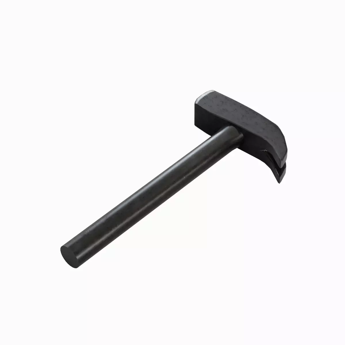 Iron Hammer 03 Low-poly 3D model_4