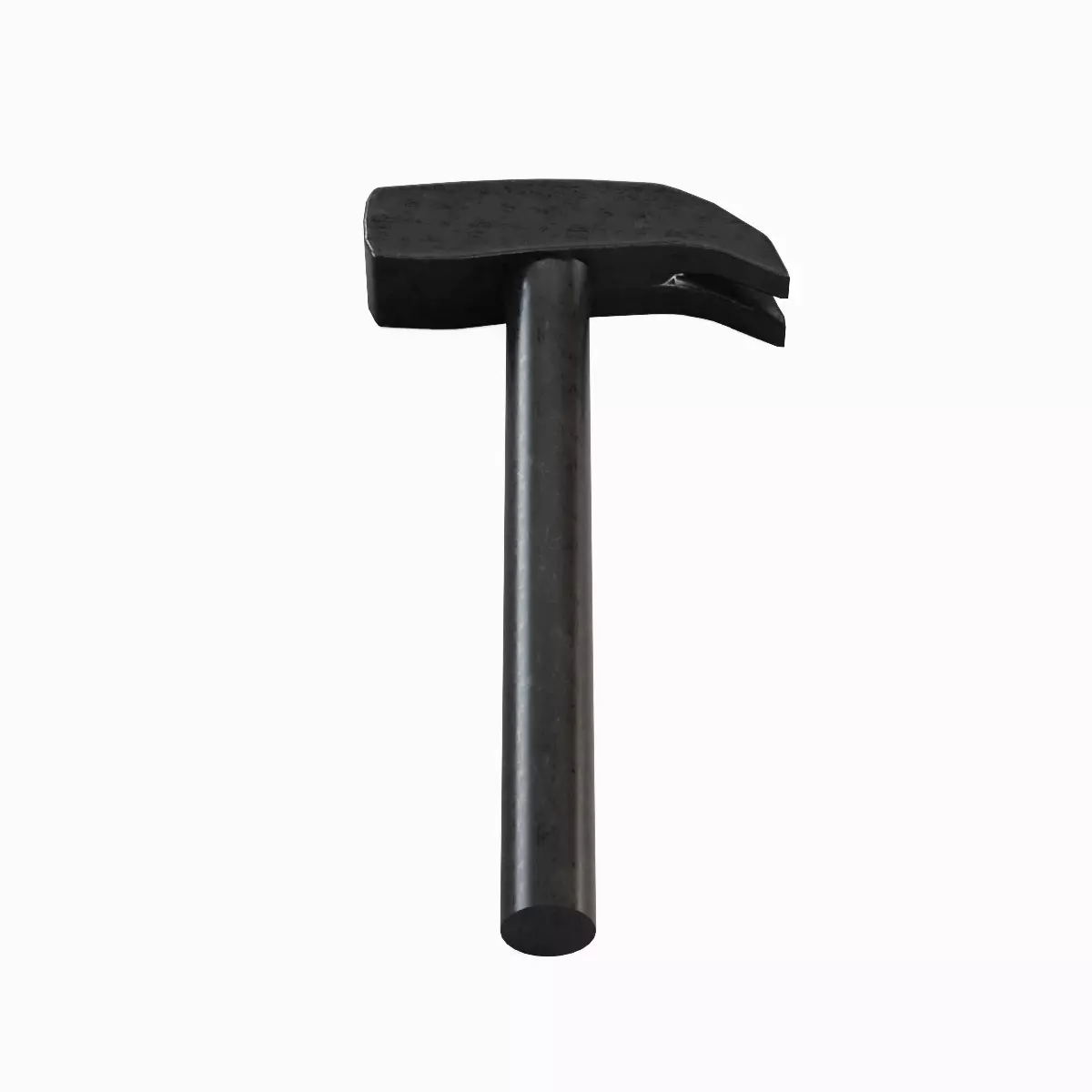 Iron Hammer 03 Low-poly 3D model_2