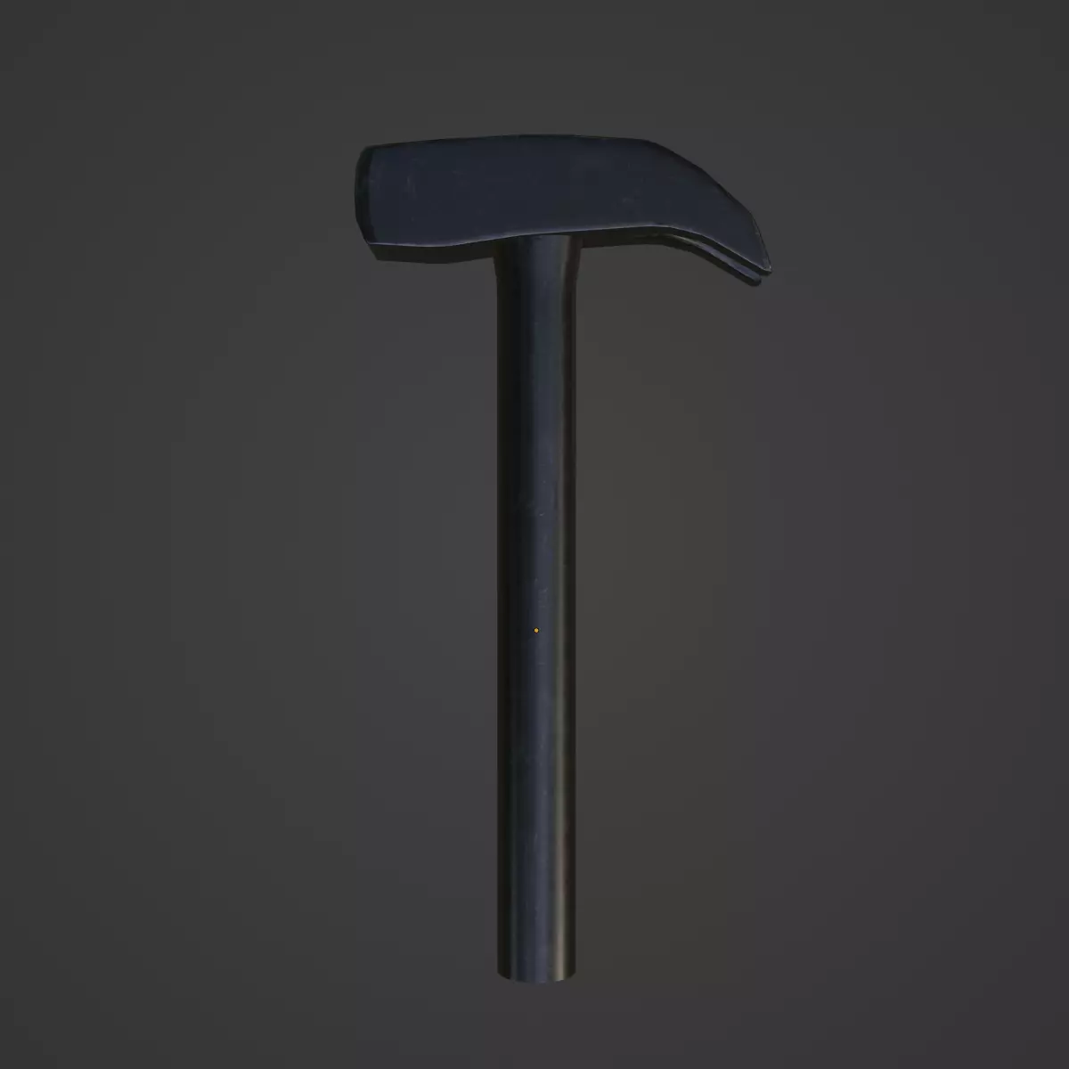 Iron Hammer 03 Low-poly 3D model_6