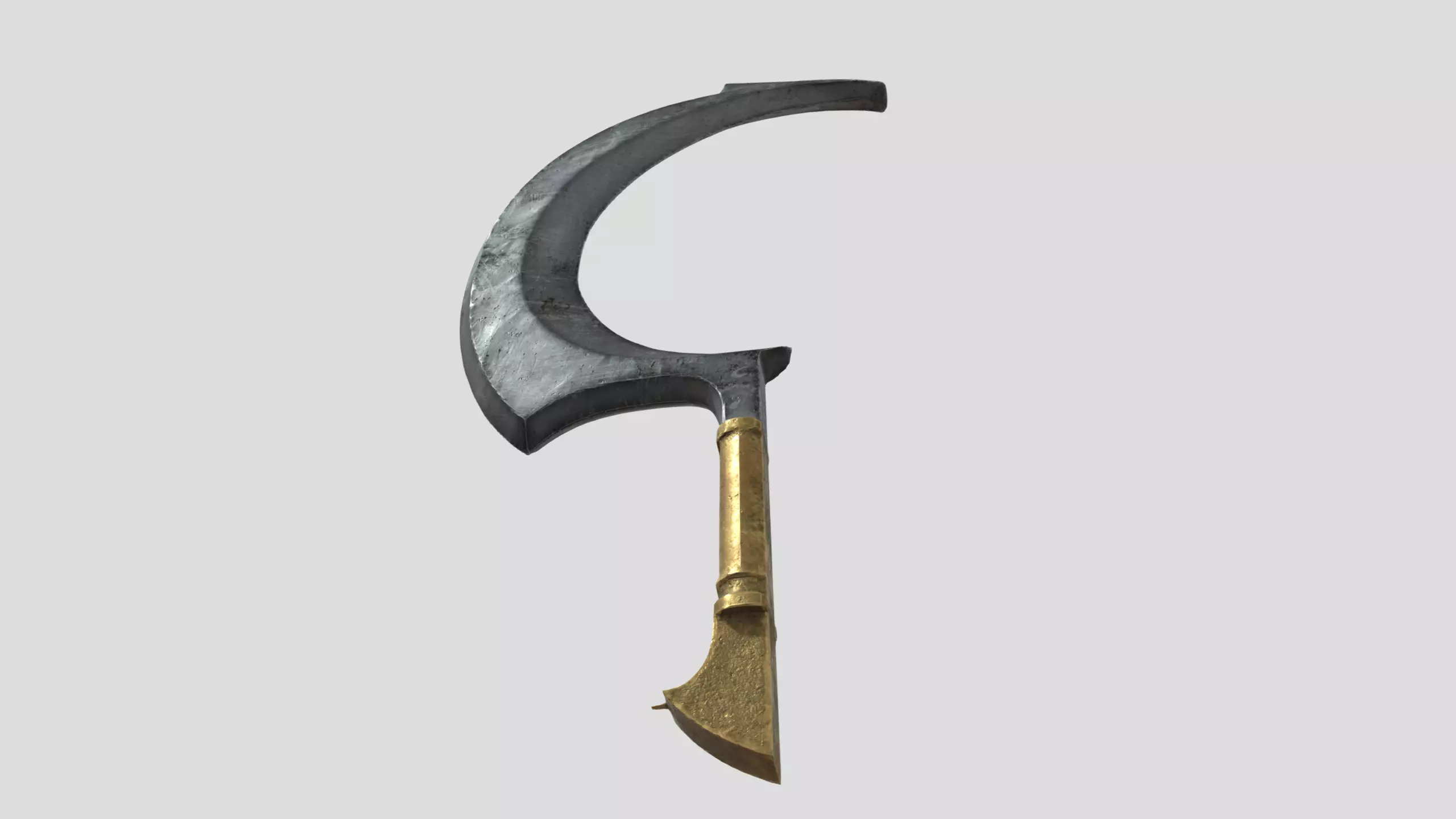 Iron Sickle 3D model_1