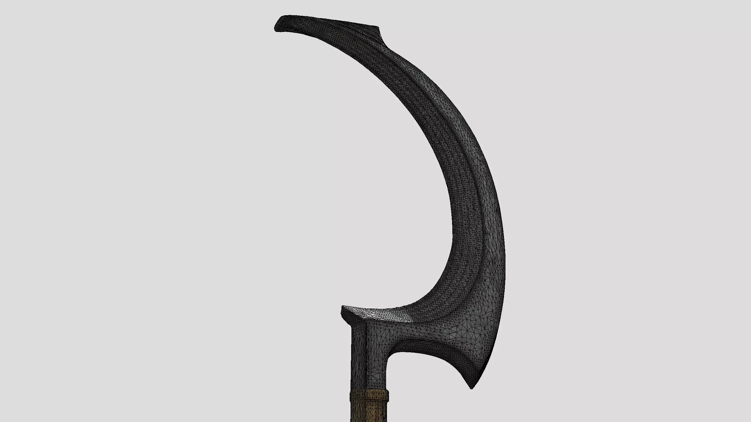 Iron Sickle 3D model_4
