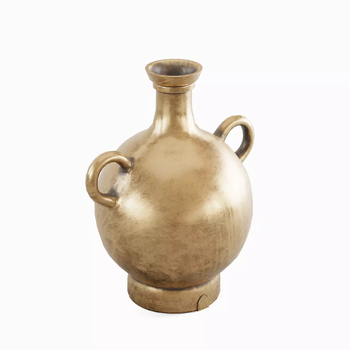 Medieval Decor Vase 03 Low-poly 3D model_5