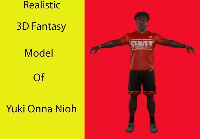 IShowSpeed Parody Low-poly 3D model