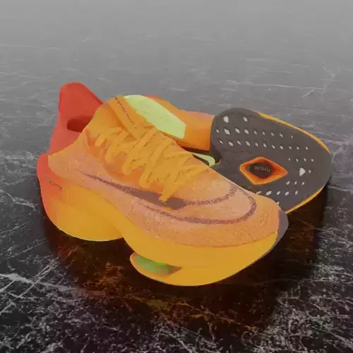 NIKE ALPHAFLY 3 3D SHOES Low-poly 3D model