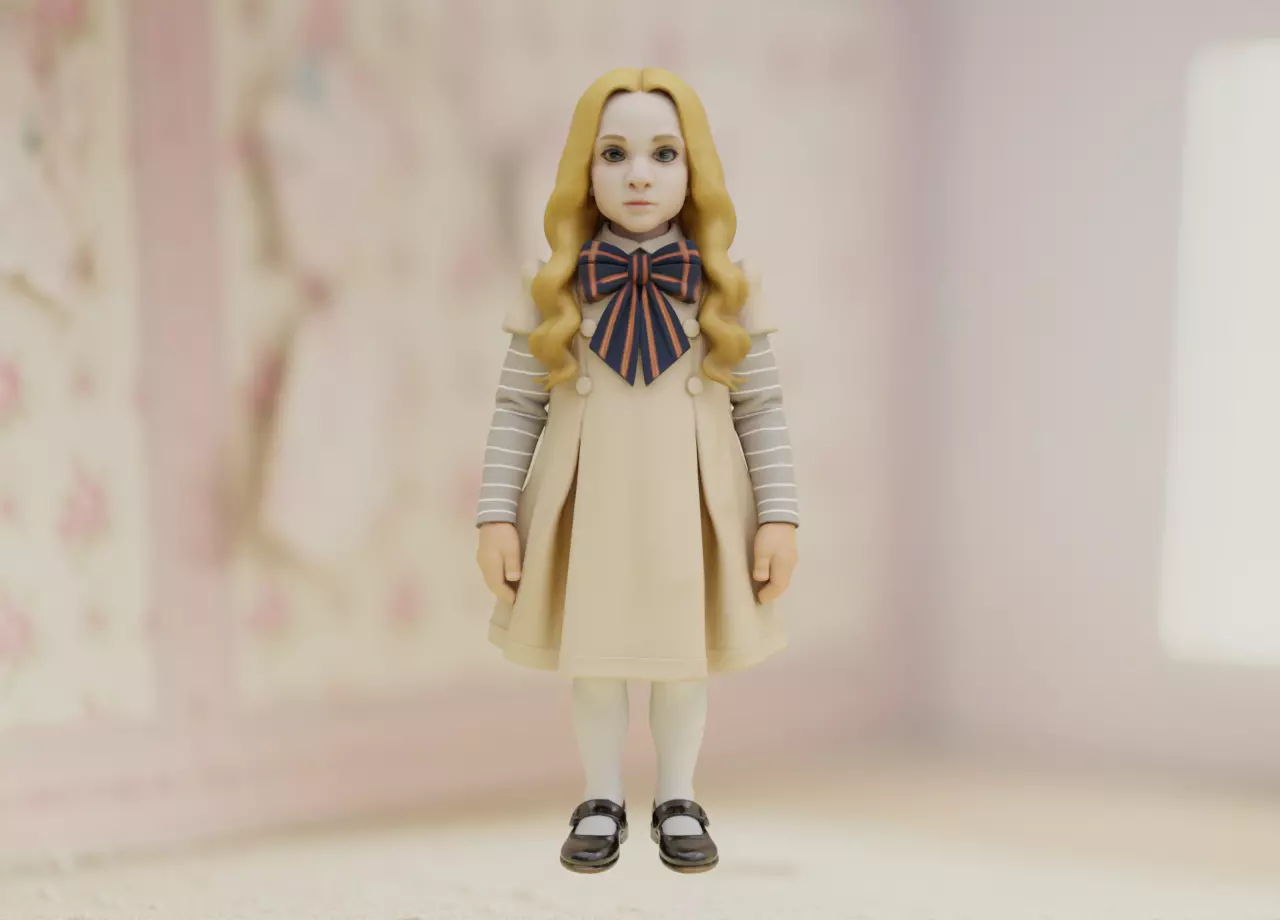 M3GAN Megan AI Doll Collectible Printable 3D print model