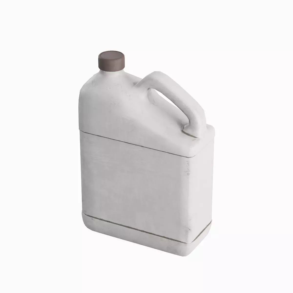 Plastic Jerrycan 03 Low-poly 3D model_4