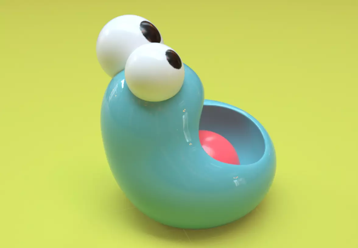 Wondering Droplet 3D model_7