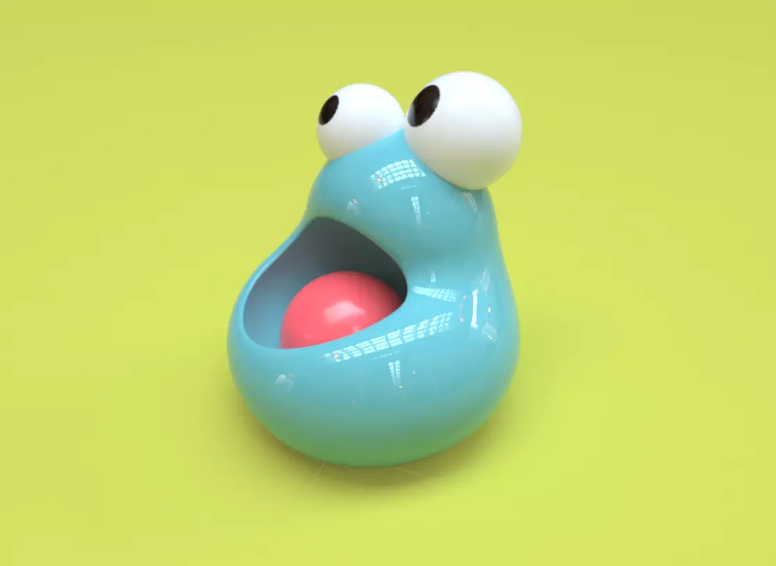 Wondering Droplet 3D model_3