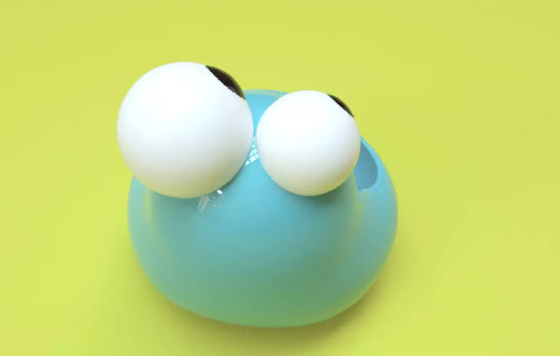 Wondering Droplet 3D model_6