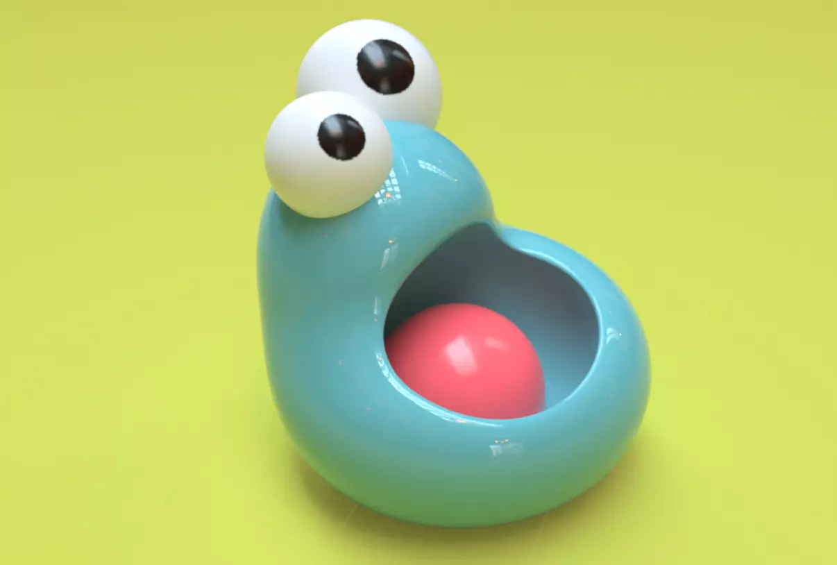 Wondering Droplet 3D model_1