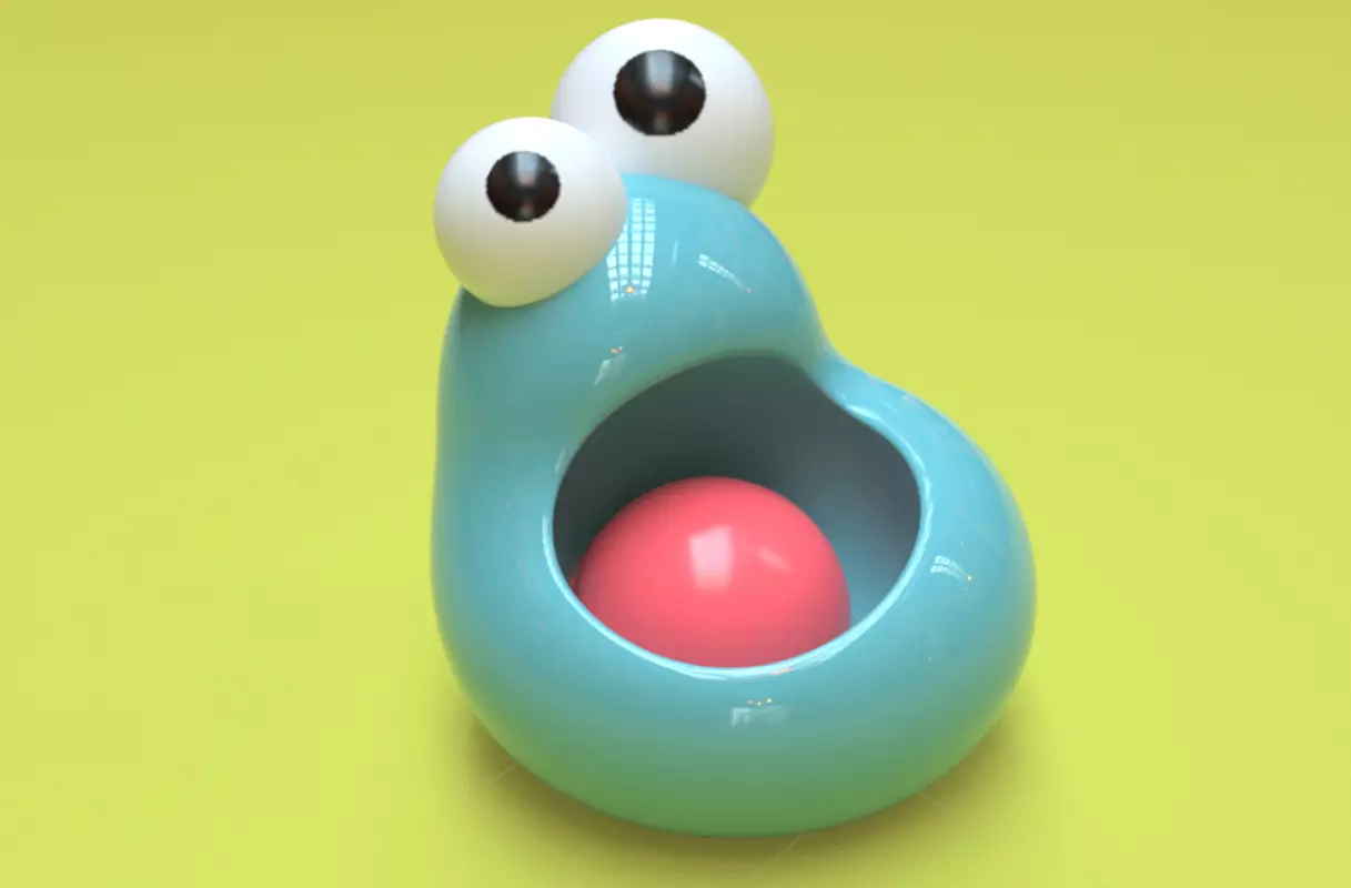 Wondering Droplet 3D model_4