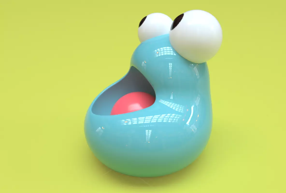 Wondering Droplet 3D model_5