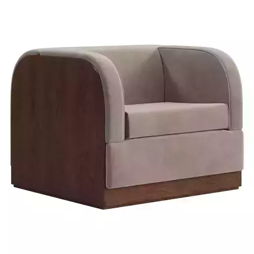 Modernist Lounge Chair 3D model