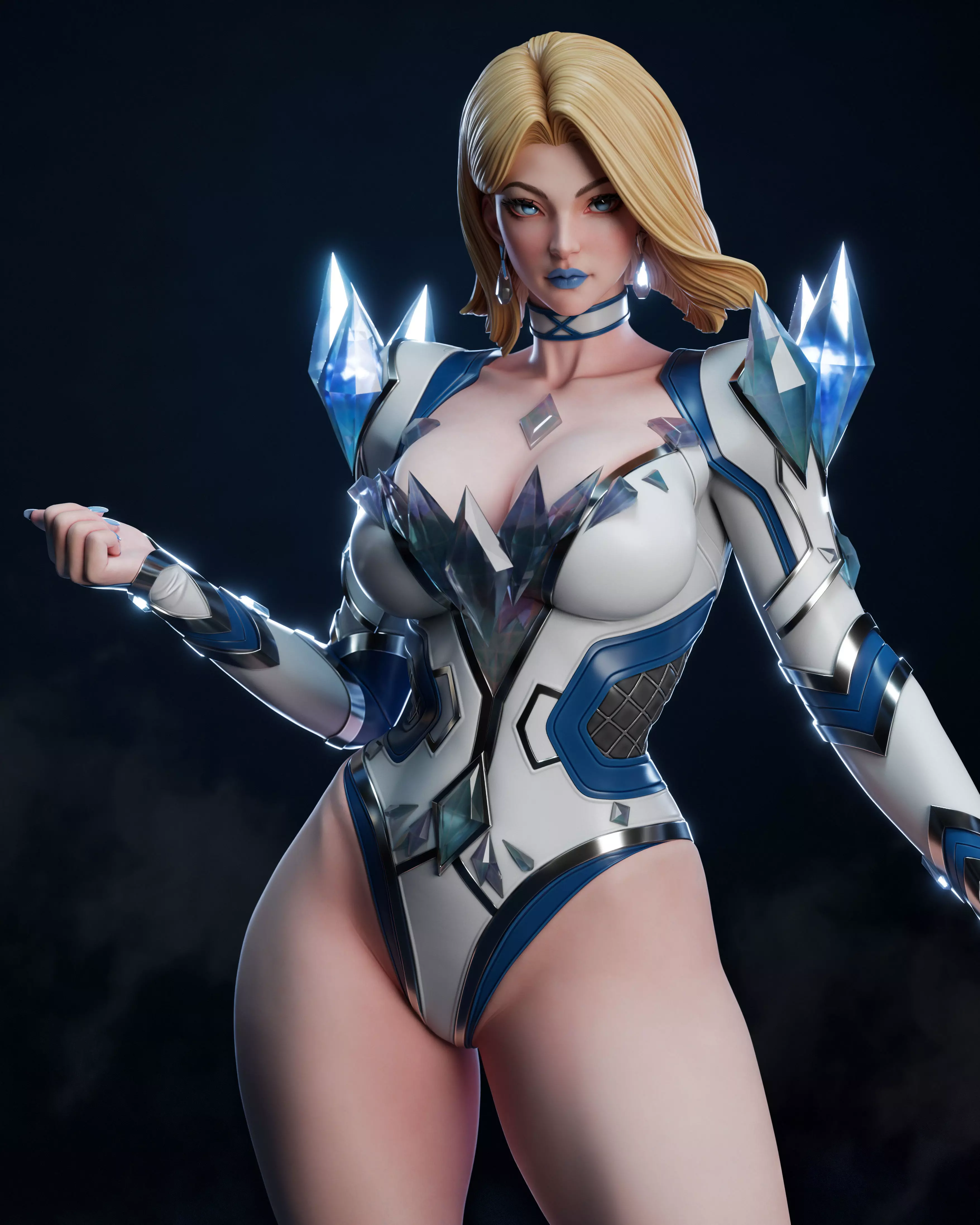 Emma Frost 3D Print 3D print model