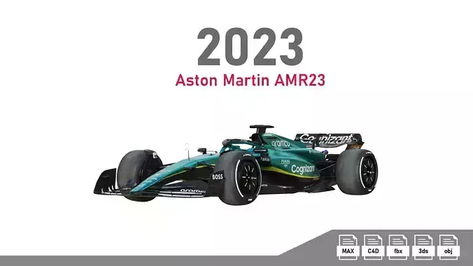 F1 Aston Martin AMR23 2023