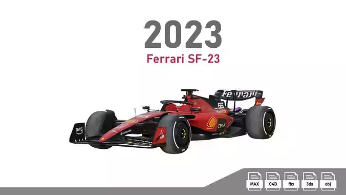 F1 Ferrari SF-23 2023