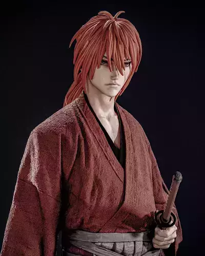 Kenshin Himura 3D Print 3D print model