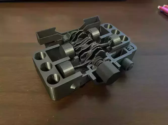 Desk Organizer Ver1 Inspired by SUBARU Impreza EJ20 Engine 
