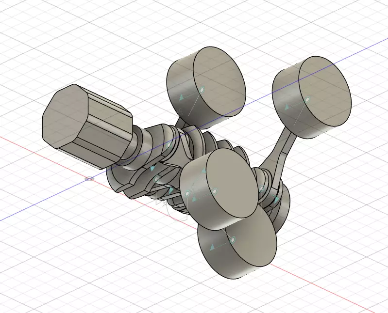 Desk Organizer Ver1 Inspired by SUBARU Impreza EJ20 Engine  3D print model_5