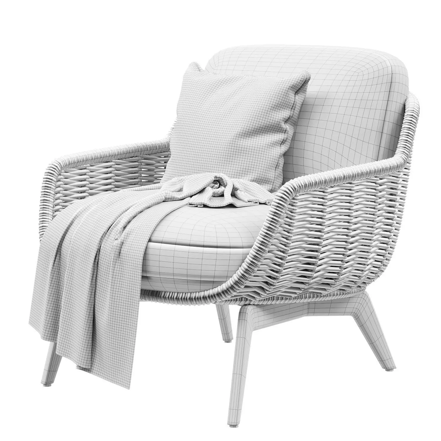 Sofa Aleal Majestic  3D model_7