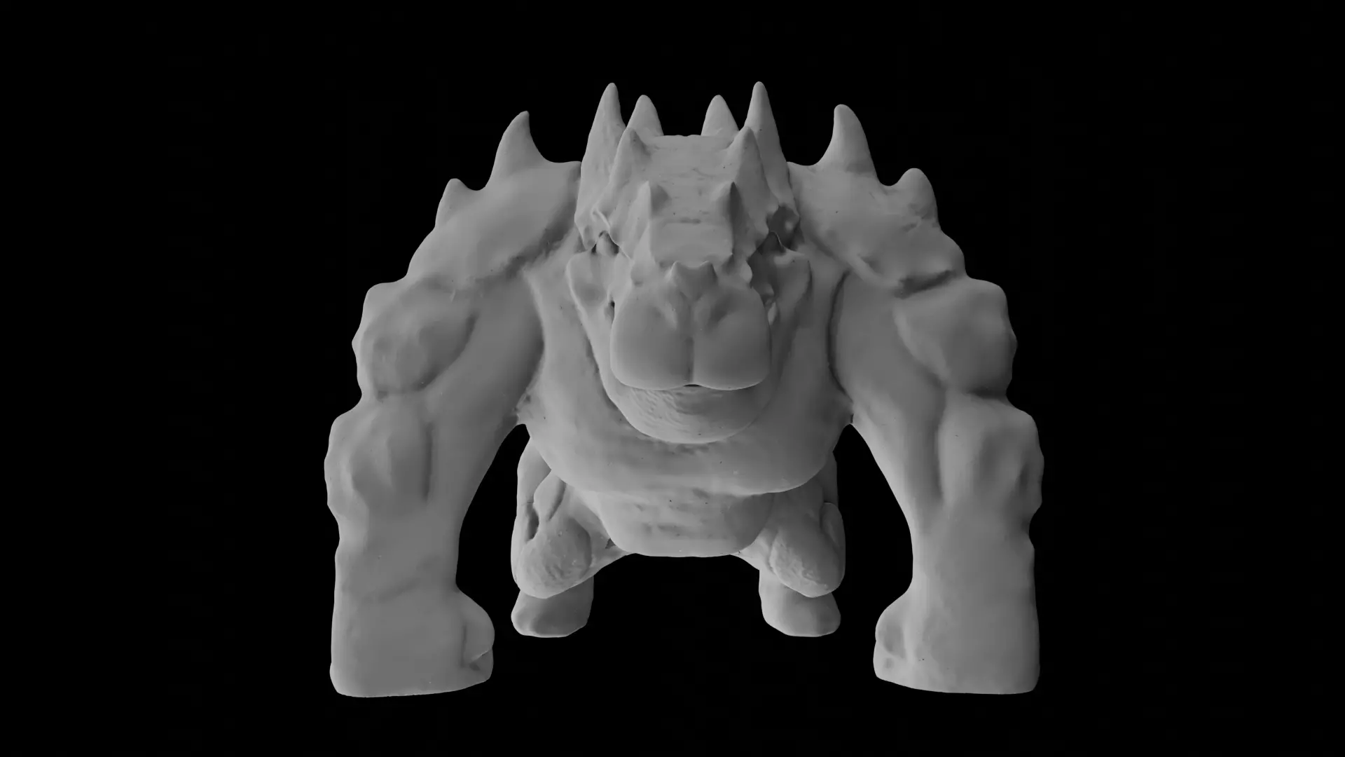 Chimera Critter - Thorn Brute 3D print model_1