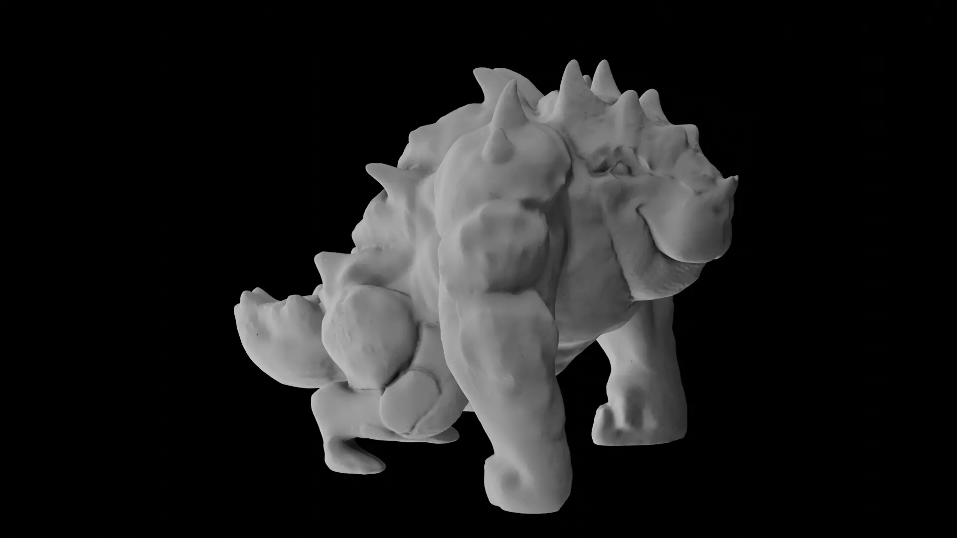 Chimera Critter - Thorn Brute 3D print model_2