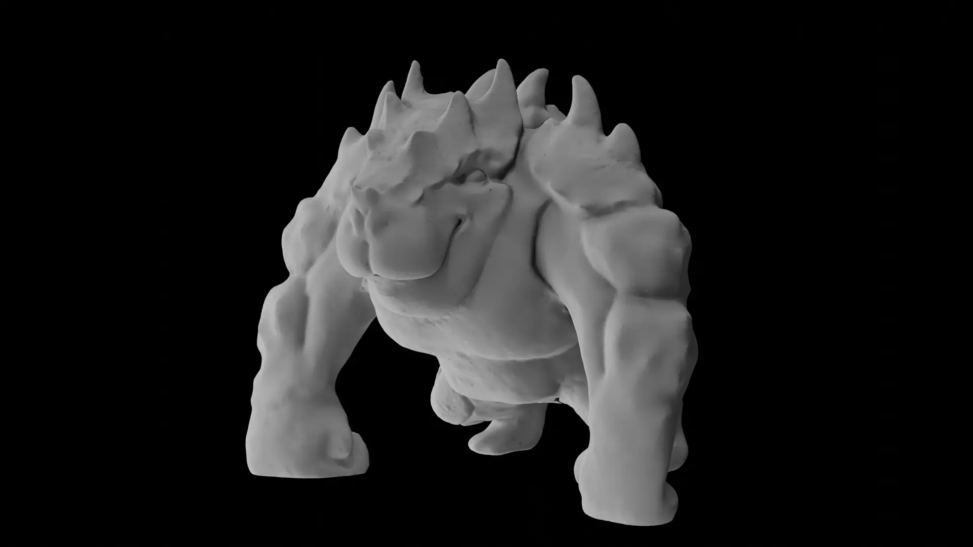 Chimera Critter - Thorn Brute 3D print model_0