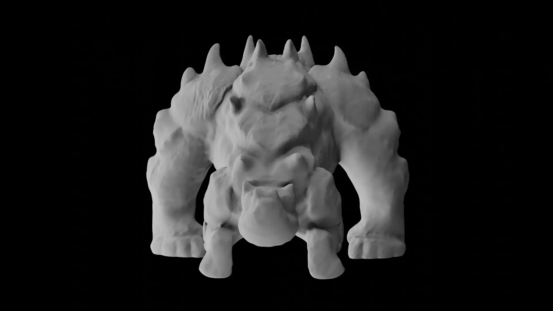 Chimera Critter - Thorn Brute 3D print model_3